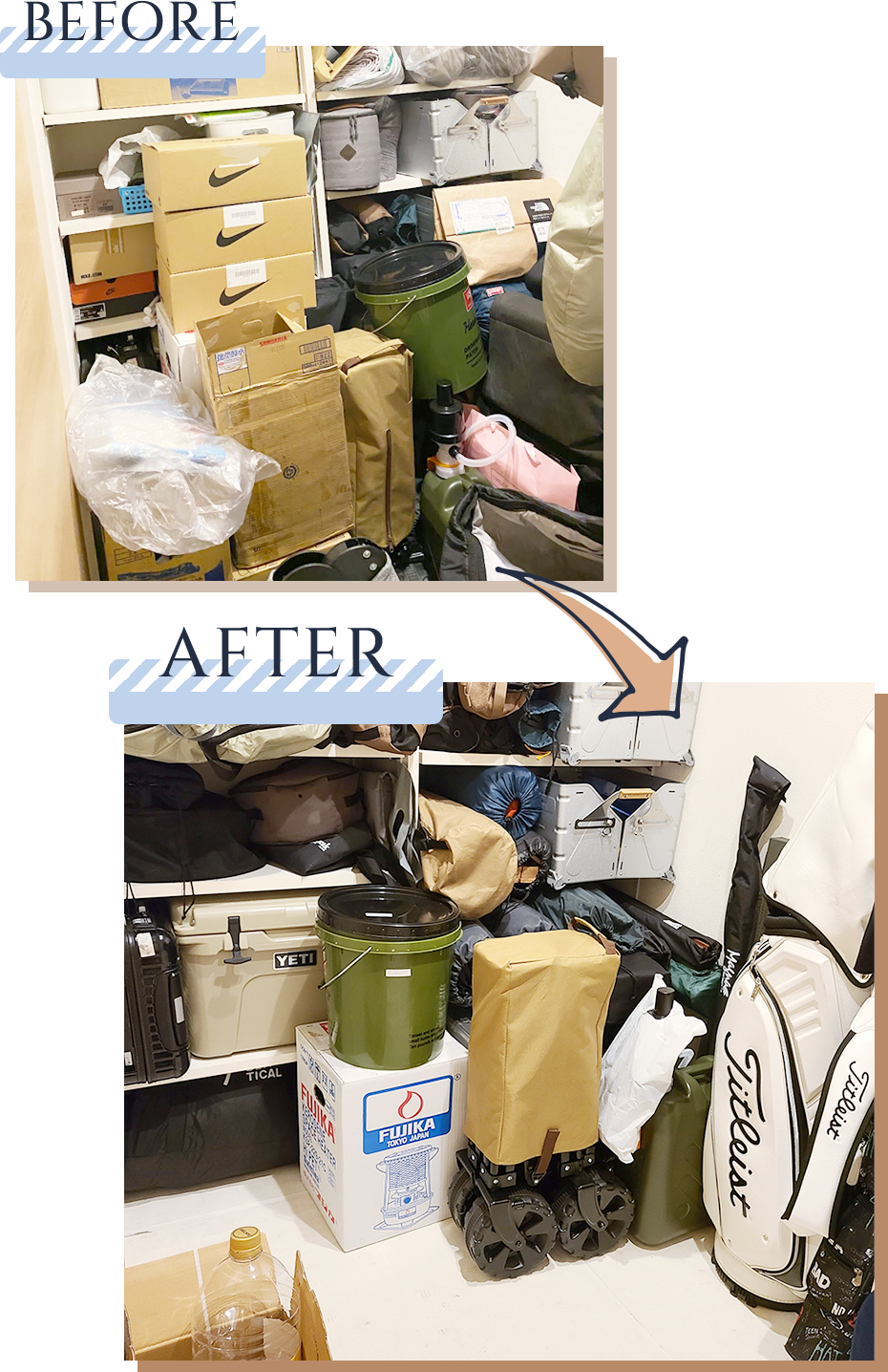 before→after